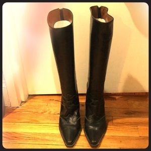 Donald J. Pilner Vero Cuoio Leather Boots